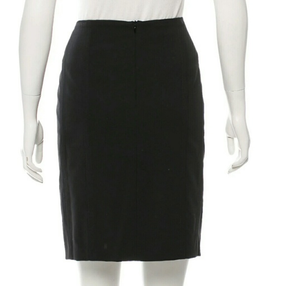 Akris Punto Tonal-Stitched Pencil Skirt - Picture 3 of 8